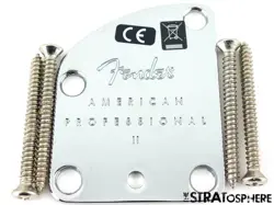 FENDER AMERICAN PROFESSIONAL II STRATOCASTER, CONTOUR PRO, NECK PLATE, STRAT.