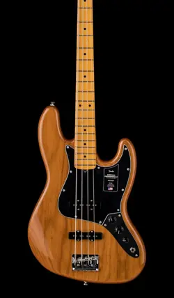 FENDER AMERICAN PROFESSIONAL II JAZZ BASS - ROASTED PINE #32146