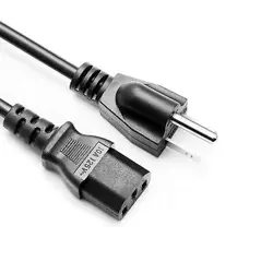 8.2FT 3 PRONG GUITAR AMP POWER CORD REPLACEMENT FOR FENDER MUSTANG I V2 AMP L...