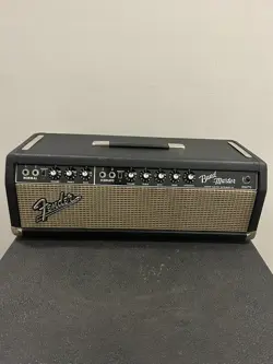 1965 FENDER BANDMASTER SHOWMAN TUBE AMP HEAD MODEL AB763 VINTAGE WORKS!