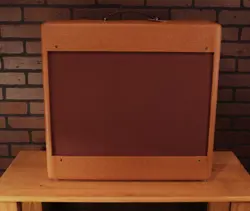 1950'S 1X15 WIDE PANEL TWEED PRO COMBO CABINET./ ANY CHASSIS CUTOUT YOU LIKE.