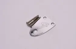 1979 FENDER STRATOCASTER NECKPLATE 1970S TELECASTER DELUXE CHROME