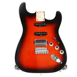 FENDER AERODYNE STRATOCASTER BODY- HOT ROD BURST (081220-I13) 5LB12OZ