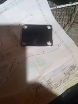 1960S NECK PLATE FOR FENDER STRATOCASTER