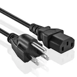 15 FEET AC POWER CORD COMPATIBLE WITH FENDER RUMBLE STUDIO 40 AMP