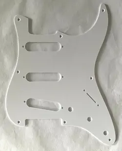 FOR 1-PLY FENDER US 57' 8 SCREW STRATOCASTER STRAT GUITAR PICKGUARD,WHITE