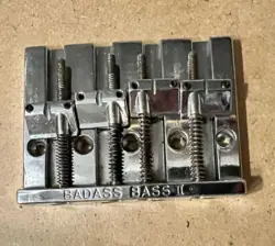 1980S LEO QUAN BADASS II BRIDGE FOR FENDER JAZZ OR PRECISION BASS