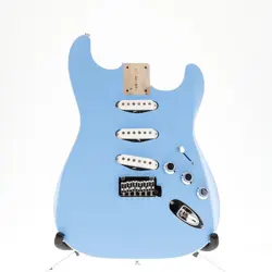 FENDER AERODYNE STRATOCASTER GUITAR BODY- CALIFORNIA BLUE (081606-J7) 5LB13OZ