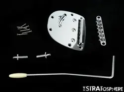Fender Squier J Mascis Jazzmaster TREMOLO & WHAMMY BAR Vibrato Bridge Chrome