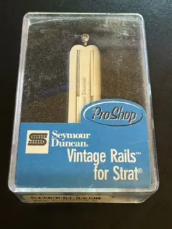 11205-13-W SEYMOUR DUNCAN SVR-1N VINTAGE RAILS WHITE NECK PICKUP FENDER STRAT®