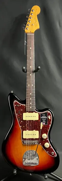FENDER AMERICAN PROFESSIONAL II JAZZMASTER ELECTRIC GUITAR 3-TONE SUNBURST (431)