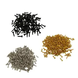 50PACK IRON PICKGUARD MOUNTING SCREWS FOR FENDER STRAT/TELE ELECTRIC GUITAR/BASS