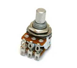 (1) GENUINE FENDER 250K PICKUP BALANCE CONTROL GUITAR/BASS PAN POT 004-9441-000