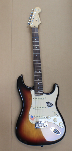 FENDER - 60TH ANNIVERSARY-DIAMOND EDITION-AMERICAN STRATOCASTER ELECTRIC GUITAR.