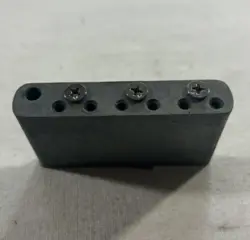 1998 FENDER STRATOCASTER MIM TAPERED ALLOY TREMOLO BLOCK W/ HW