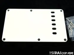 FENDER ALBERT HAMMOND JR VINT. RI STRATOCASTER STRAT TREMOLO COVER PARCHMENT