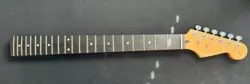 ROSEWOOD/FLAME MAPLE ELECTRIC GUITAR NECK W/TUNERS FOR FENDER CUSTOM SHOP STRAT
