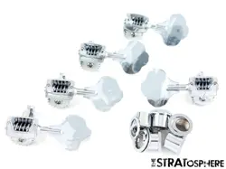 FENDER AMERICAN PROFESSIONAL II JAZZ BASS V 5 STRING TUNERS PRECISION SET OF 5.