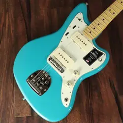 FENDER AMERICAN PROFESSIONAL II JAZZMASTER MAPLE MIAMI BLUE #GG6BA