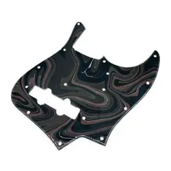 JAZZ BASS JAZZBE MARBLE PICKGUARD JA1-1   WITH FENDER ETC.