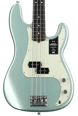 FENDER AMERICAN PROFESSIONAL II PRECISION BASS - MYSTIC SURF GREEN WITH ROSEWOOD