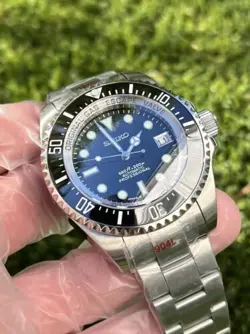 SEIKO SUB MOD BLACK DEEPSEA 44MM