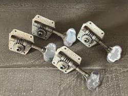1950S - 1960S SET FENDER JAZZ PRECISION BASS TUNERS TUNING PEGS MACHINES