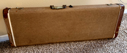 1960 FENDER STRATOCASTER ORIGINAL BROWN TOLEX VICTORIA LUGGAGE CASE FITS TELE