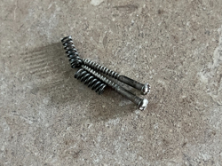 1951 1952 1953 1954 SET FENDER PICKUP SCREWS GUITAR TELECASTER CHAMPION STEEL