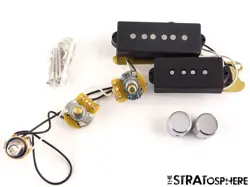 FENDER AMERICAN PROFESSIONAL II PRECISION P BASS V 5 STRING PICKUPS POTS KNOBS