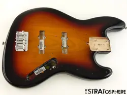 FENDER AMERICAN PERFORMER JAZZ J BASS BODY & HARDWARE USA SUNBURST