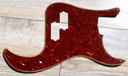 10 HOLE 58 CELLULOID FENDER PRECISION PICKGUARD TORTOISE NITRATE USA 1958 USA RI
