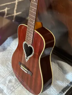 FENDER ALKALINE TRIO MALIBU SERIES MAHOGANY ACOUSTIC/ELECTRIC