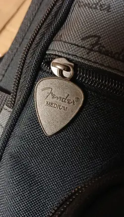 Fender "Deluxe Gig Bag" Padded Carrying Case for Electric Guitar (Medium)