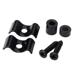 1 PAIR METAL STRING TREE GUIDE RETAINER FOR FENDER  & SQ ELECTRIC GUITAR J9I7