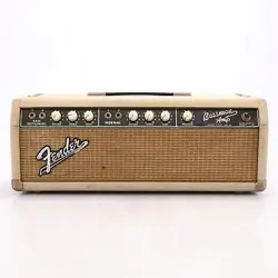 1963 FENDER BASSMAN 6G6-B 50-WATT GUITAR AMP HEAD W/ RCA GE TUBES #47286
