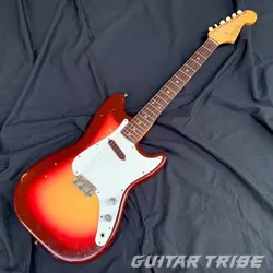 1963 FENDER MUSICMASTER VINTAGE SHORT SCALE SHADED SUNBURST ORIGINAL PARTS EXC