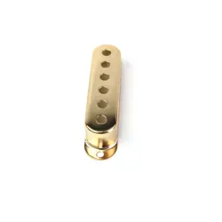 50MM GOLD PLATED SINGLE COIL PICKUP COVER FOR STRATOCASTER FENDER GUITAR C