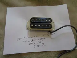 GENUINE 2004 FENDER CLASSIC TELECASTER 72' REISSUE CUSTOM HUMBUCKER NECK PICKUP