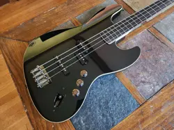 FENDER AJB AERODYNE PJ JAZZ BASS MIJ W/TSA CASE 2017 - BLACK