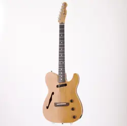 90-91 FENDER JAPAN TLAC-950 NATURAL SEMI ACOUSTIC TELECASTER PIEZO LACE SENSOR