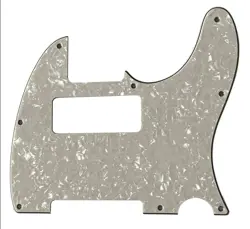 IVORY WHITE PICKGUARD GUITAR PARTS FOR FENDER ESQUIRE TELECASTER 8-HOLE P90