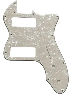 IVORY WHITE PEARL FOR FENDER TELECASTER 72 THINLINE P90 STYLE GUITAR PICKGUARD