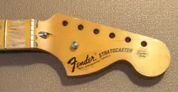 FENDER ALLPARTS STRATOCASTER STRAT NECK CBS RELIC JUMBO 9.5 NITRO MAPLE AGED