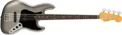 FENDER AMERICAN PROFESSIONAL II JAZZ BASS ROSEWOOD FINGERBOARD MERCURY