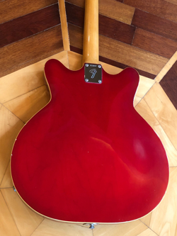 100% ORIGINAL VINTAGE FENDER 1967 CORONADO II ELECTRIC GUITAR CHERRY HARD CASE