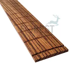 ZEBRAWOOD GUITAR FRETBOARD FENDER 25.5