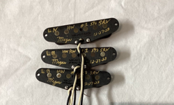 LEFTY 59 STRAT SRV STRATOCASTER CUSTOM HAND WOUND SHIELDED PICKUP SET FOR FENDER