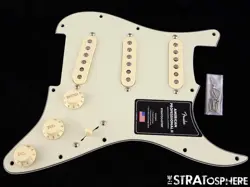 FENDER AMERICAN PROFESSIONAL II STRAT LOADED PICKGUARD, TIM SHAW V MOD, MINT.