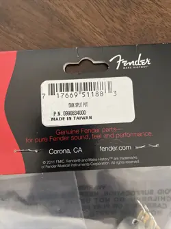 Genuine Fender 500K Split Shaft Pot CTS Guitar Volume/Tone Control Potentiometer